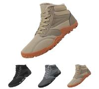 Generisch Zapatillas ortopédicas unisex para hombre y mujer, zapatillas deportivas de trail running ligeras, de malla, transpirables, resistentes al desgaste, para hinchadas, Zkhaki3, 46 EU