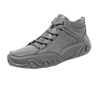 Generisch Zapatillas ortopédicas unisex para hombre y mujer, zapatillas deportivas de trail running ligeras, de malla, transpirables, resistentes al desgaste, para hinchadas, Gray4, 39 EU