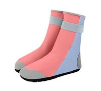 Generisch Zapatos acuáticos para mujer, zapatos de playa, calcetines para mujer, mediados de un solo color, antideslizantes, zapatos de natación, zapatos suaves, zapatos deportivos, Rosa., 36 EU