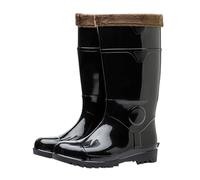 Generisch Zapatos al aire libre para hombre Botas de lluvia de trabajo para hombre Anti-Smashing y antiperforación, botas de lluvia industriales y de minería, aceite y álcali, zapatos de agua brava