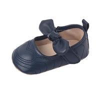 Generisch Zapatos antideslizantes compatibles con hacer zapatos para caminar para niños pequeños, fondo suave, transpirable, princesa, zapatillas de deporte para niños con luz, azul, 19 EU