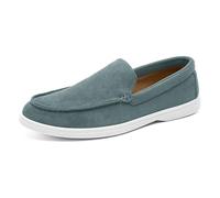 Generisch Zapatos casuales para hombre de ante mocasines clásicos zapatos casuales planos cómodos zapatos de conducción ligeros zapatillas de barco, BU3, 40 EU