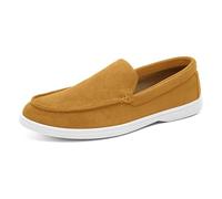 Generisch Zapatos casuales para hombre de ante mocasines clásicos zapatos casuales planos cómodos zapatos de conducción ligeros zapatillas de barco, Ye2, 41 EU
