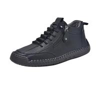 Generisch Zapatos casuales para hombre retro de alta calidad para hombre, zapatos casuales al aire libre, zapatos para hombre, zapatos japoneses, Negro , 43 EU