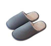 Generisch Zapatos Cereza Mujer Zapatillas de Vacaciones Zapatillas Zapatillas de Casa para Mujer Pantuflas Mullidas para Interior y Exterior Zapatos Para Plantillas Ortopédicas Mujer Ancho K, gris, 44