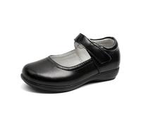 Generisch Zapatos clásicos de Mary Jane para niñas, zapatos planos para vestidos de boda, zapatos escolares, zapatos Oxford escolares, zapatos de princesa, Negro , 26 EU