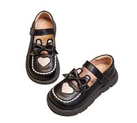 Generisch Zapatos clásicos Mary Jane para niñas Zapatos planos para vestidos de novia Zapatos escolares Diseño de punta redonda Zapatos planos para niña Mary Jane Zapatos formales Zapatos de noche