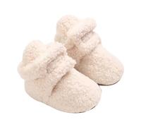 Generisch Zapatos coloridos para hombre Botines Toddler Soft First Girls Warming Boys Baby Shoes Zapatos de aprendizaje antideslizantes, Blanco, 20 EU