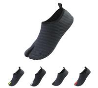 Generisch Zapatos de agua para hombre y mujer, antideslizantes, resistentes al desgaste, sin cordones, ligeros, cómodos, ligeros, ligeros, cómodos, Negro , 39 EU