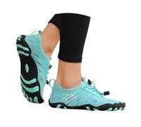 Generisch Zapatos de agua para hombre y mujer, transpirables, ligeros, para playa, secado rápido, antideslizantes, transpirables, para playa, piscina, surf, yoga, azul celeste, 37 EU