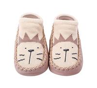 Generisch Zapatos de aprendizaje para niños con diseño coreano, zapatos de calcetines transpirables, suela suave para bebé, zapatos cómodos para gatear con cintura elástica, a, 20 EU