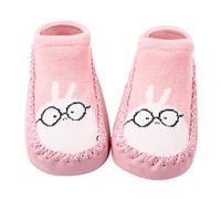 Generisch Zapatos de aprendizaje para niños con diseño coreano, zapatos de calcetines transpirables, suela suave para bebé, zapatos cómodos para gatear con cintura elástica, Pk1, 22 EU