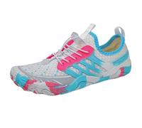 Generisch Zapatos de baño para hombre y mujer, zapatos de agua, zapatos de playa, zapatos de agua, zapatos planos de cabaña de secado rápido, antideslizantes, transpirables, para playa, piscina, surf