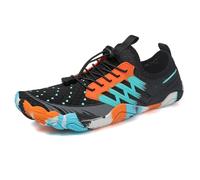 Generisch Zapatos de baño para hombre y mujer, zapatos de agua, zapatos de playa, zapatos de agua, zapatos planos de cabaña de secado rápido, antideslizantes, transpirables, para playa, piscina, surf