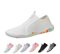 Generisch Zapatos de baño para mujer y hombre, de secado rápido, unisex, zapatos de natación de verano, ortopédicos, zapatos de playa, antideslizantes en agua, suela suave, resistentes al desgaste