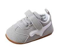 Generisch Zapatos de bebé coloridos con suela de goma para 0 - 18 meses - Ligeros, cómodos y flexibles para primeros pasos, ideales para pies de bebé, antideslizantes, perfectos para primavera y