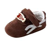 Generisch Zapatos de bebé coloridos con suela de goma para 0 - 18 meses - Ligeros, cómodos y flexibles para primeros pasos, ideales para pies de bebé, antideslizantes, perfectos para primavera y