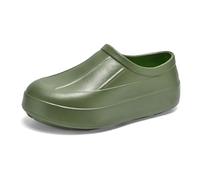 Generisch Zapatos de cocina para hombre Slip-On EVA impermeable resistente al aceite antideslizante cocina cocina zapatos de trabajo restaurante jardín hospital servicio zapatillas, verde, 41 EU