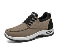 Generisch Zapatos de hombre Mocasines casuales para hombre, cómodos, transpirables, antideslizantes, para pies anchos, suela suave, zapatilla ligera, amarillo, 44 EU