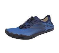 Generisch Zapatos de hombre y mujer, zapatos casuales, zapatillas de deporte de moda al aire libre para la playa, natación, correr, azul, 45 EU