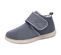 Generisch Zapatos de invierno cálidos para diabéticos zapatos cálidos pies hinchados ortopédicos para personas mayores zapatillas hinchadas pies anchos zapatos de terapia zapatos de rehabilitación