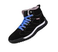 Generisch Zapatos de invierno para hombre, zapatos deportivos de alta calidad, zapatos informales, zapatos para hombres, tallas grandes, botas de tobillo, botas de invierno, informales, zapatillas