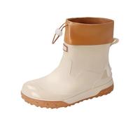 Generisch Zapatos de lluvia para hombre, cómodos, ligeros, planos, antideslizantes, zapatos descalzos, zapatos de goma transpirables de un solo color, con cordón ajustable, botas deportivas