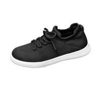 Generisch Zapatos de malla transpirable con cordones con parte superior baja para mujer, ligeros, deportivos, para el tiempo libre, para correr, cómodas zapatillas de deporte para el día a día, Negro