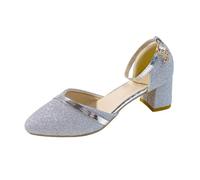 Generisch Zapatos de noche para mujer, zapatos de baile con purpurina, zapatos de baile latinos puntiagudos, zapatos de boda con brillantes, elegantes, ligeros, tacones altos, cómodos, zapatos de boda