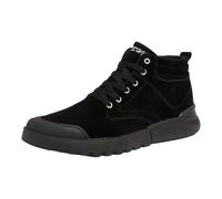 Generisch Zapatos de ocio para hombre, botines altos, zapatillas altas de ante, zapatillas deportivas informales, antideslizantes, para senderismo, otoño, montañas, informales, para correr, de un solo
