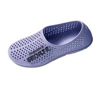 Generisch Zapatos de playa para hombre, de malla, zapatos de verano, sandalias ligeras, transpirables, antideslizantes, para exteriores, clásicas, cómodas, para hombre, gris, 44 EU