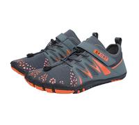 Generisch Zapatos de playa para mujer y hombre, zapatos de natación, zapatos de agua, de secado rápido, unisex, zapatos descalzos, zapatos de agua, suaves y ligeros, zapatos de entrenamiento, gris, 42