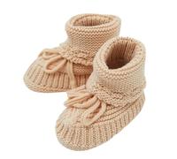 Generisch Zapatos de punto Botas de bebé para recién nacidos, botas de invierno cálidas, botines de punto de ganchillo suaves y cómodos, botas planas, botas térmicas de color sólido, botas de invierno