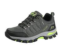 Generisch Zapatos de senderismo al aire libre escalada senderismo zapatos transpirables par malla antideslizante hombres, verde, 44 EU