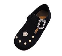Generisch Zapatos de verano para aprender a andar para niñas, elegantes, antideslizantes, zapatos para niños, forro de piel suave, zapatos de princesa, zapatos de comunión, zapatos de noche para niños