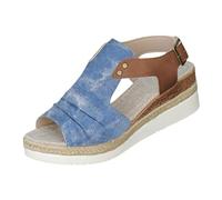 Generisch Zapatos de verano para mujer con tacón de cuña, sandalias ortopédicas para mujer, sandalias deportivas de verano con plataforma antideslizante, sandalias de tiras cómodas para verano