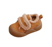 Generisch Zapatos descalzos de invierno para niños, niñas, niños, otoño, a prueba de viento, botas de invierno, botines al aire libre, botas de nieve descalzos, forradas, cálidas, botas de invierno