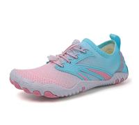 Generisch Zapatos descalzos para hombre y mujer, zapatos de agua, zapatos de playa, de secado rápido, zapatos de natación, transpirables, ligeros, para el hogar, la oficina y el exterior, azul claro