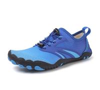 Generisch Zapatos descalzos para hombre y mujer, zapatos de agua, zapatos de playa, de secado rápido, zapatos de natación, transpirables, ligeros, para el hogar, la oficina y el exterior, azul, 39 EU