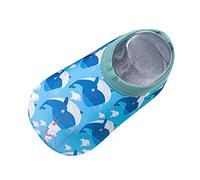 Generisch Zapatos descalzos para niñas para niños calcetines antideslizantes para niños de dibujos animados de natación zapatos de bebé 23, azul, 22.5 EU