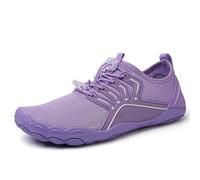 Generisch Zapatos descalzos unisex para hombre y mujer | Zapatos de trail running y deportes acuáticos, secado rápido, transpirables y antideslizantes, puntera ancha y suela Zero Drop, talla 36-47 EU