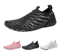 Generisch Zapatos descalzos unisex para mujer y hombre, zapatos de agua de secado rápido, zapatos de baño descalzos, suaves y ligeros, zapatillas de fitness con suela antideslizante y puntera ancha