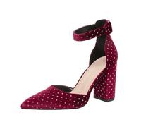 Generisch Zapatos elegantes para mujer de encaje clásico tacón medio elegante cómodo sandalia zapatos de baile con tacón de bloque casual zapatos de tiras de moda zapatos altos para bodas y fiestas
