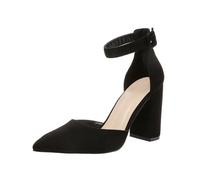 Generisch Zapatos elegantes para mujer de encaje clásico tacón medio elegante cómodo sandalia zapatos de baile con tacón de bloque casual zapatos de tiras de moda zapatos altos para bodas y fiestas