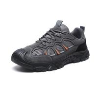 Generisch Zapatos Hombre Zapatillas Hombre Al Aire Libre Montañismo Zapatos Casuales Antideslizantes y Zapatos Deportivos, gris, 42 EU Ancho