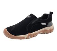 Generisch Zapatos Hombre Zapatillas Transpirables Zapatos Hombre Suave Sencillo Casual Montañismo Casual Deportes, Negro , 44 EU