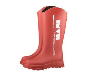 Generisch Zapatos Mujer Tacón Sexy Japonés Mujer Alta Top Botas de lluvia 2025 Botas de lluvia al aire libre Zapatos antiagua Botas de goma para adultos Zapatos Mujer Elegante Tacón, Vino, 38 EU