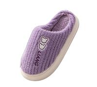 Generisch Zapatos mujer zapatos de invierno cuatro estaciones lindas zapatillas para, antideslizante, tela de temporada FPR, algodón, zapatillas coloridas, zapatos negros para mujer, tacón elegante