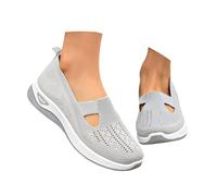 Generisch Zapatos ortopédicos para mujer, anchos, ligeros, para caminar, transpirables, para verano, informales, cómodos, anchos, para diabéticos, para exteriores, verano, zapatillas de correr, 03