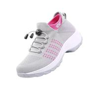Generisch Zapatos ortopédicos para mujer con soporte de arco, zapatos para caminar, zapatillas deportivas, ligeras, zapatos para caminar, cómodos, transpirables, zapatos deportivos para aliviar el
